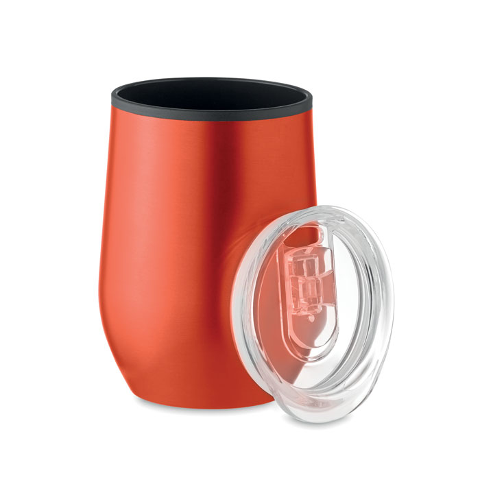 Double wall travel cup 350 ml - CHIN CHAN - red