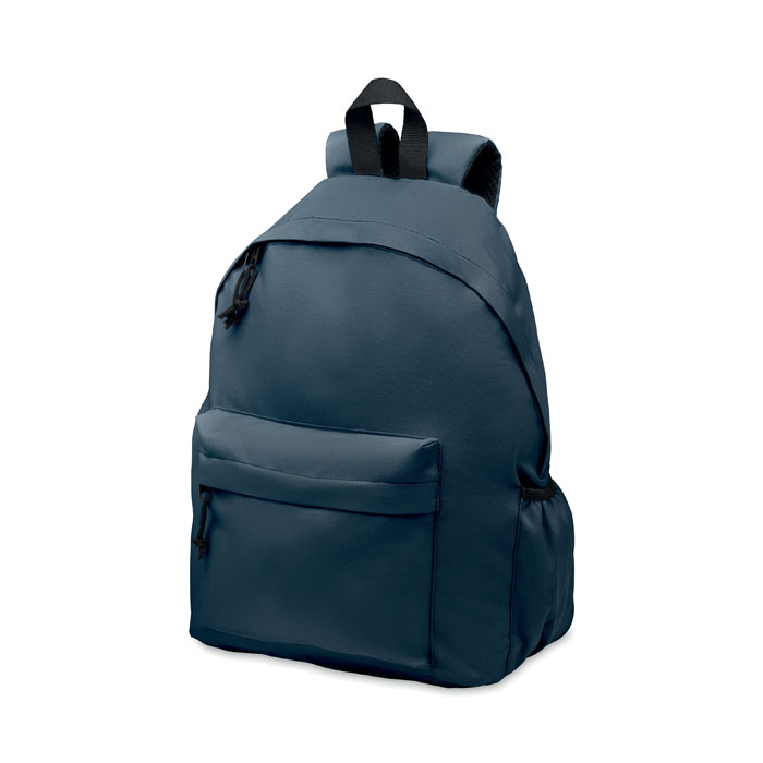 600D RPET polyester backpack - BAPAL+ - blue