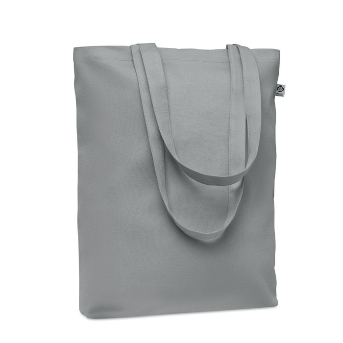 Canvas shopping bag 270 gr/m² - COCO - grey