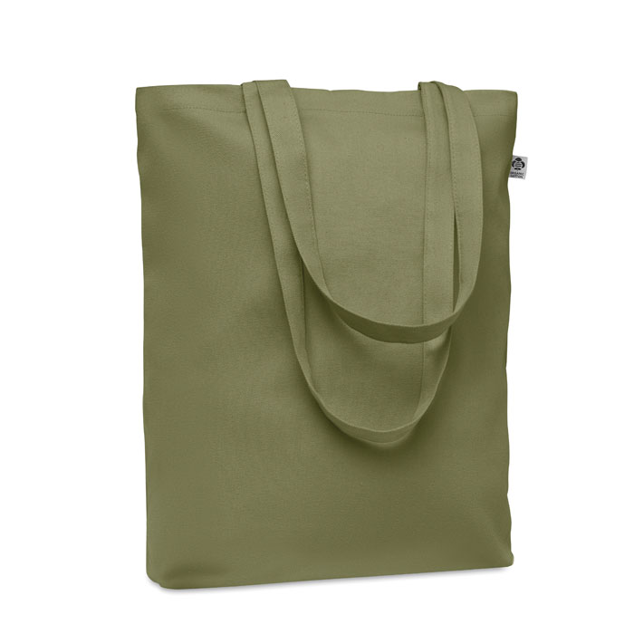 Canvas shopping bag 270 gr/m² - COCO - green