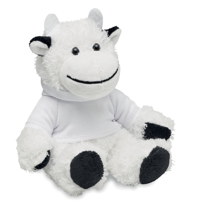 Teddy cow plush - MANNY - white