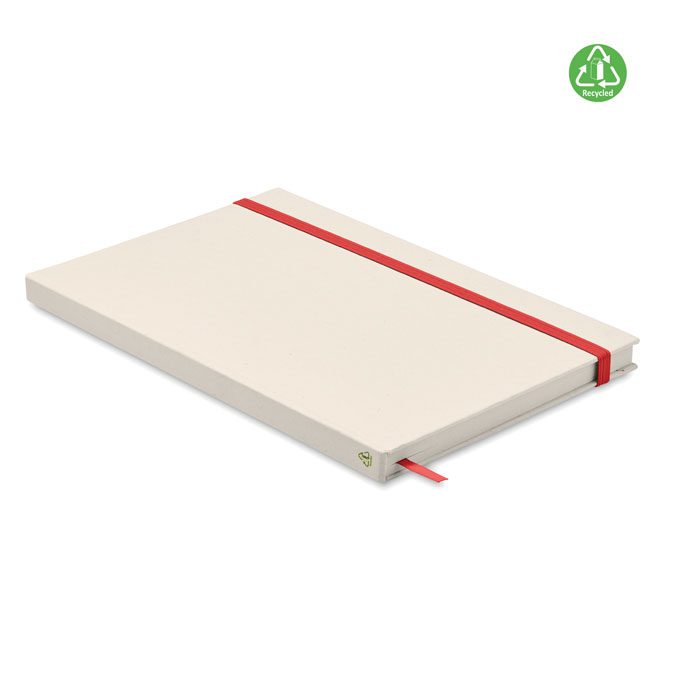 A5 notebook milk carton - MITO NOTE - red