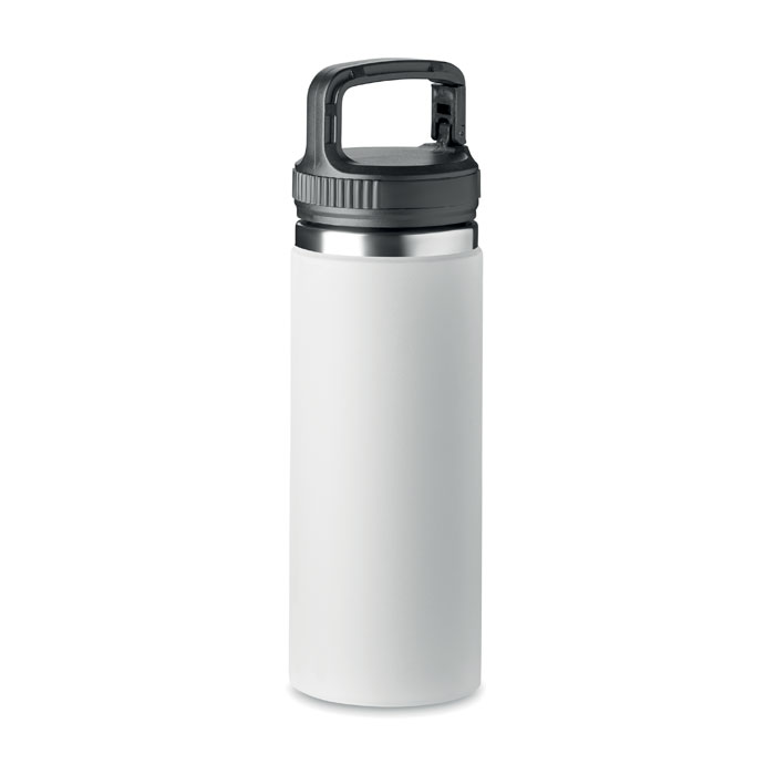 Double wall flask 500 ml - CLEO - white