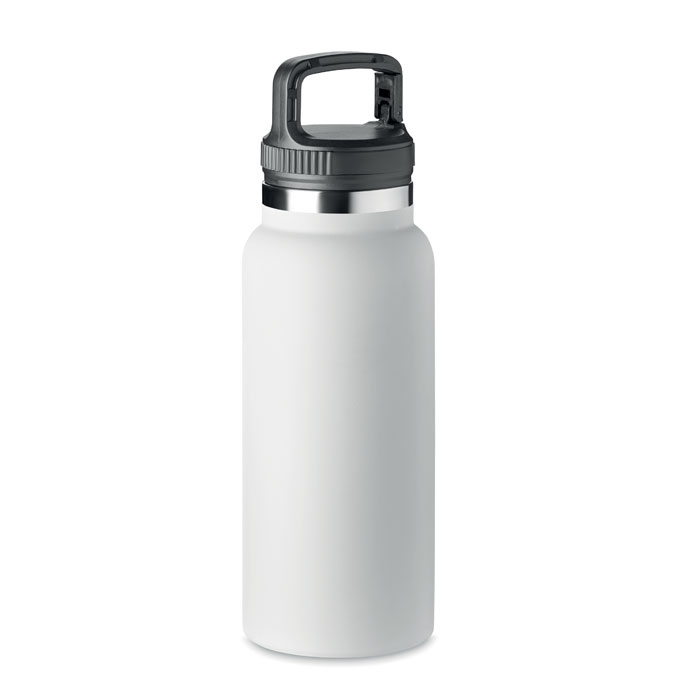 Doppelwandige Flasche 970 ml - CLEO LARGE - Weiß 