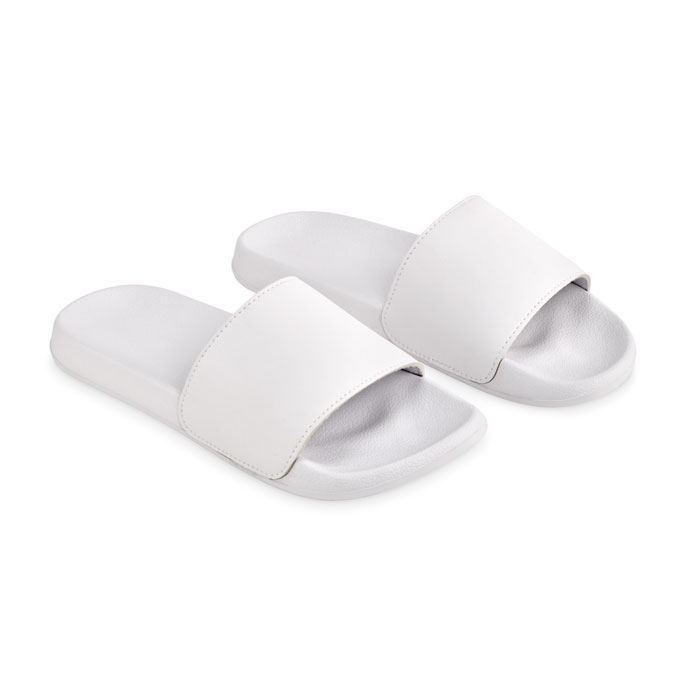 Anti -slip sliders size 44/45 - KOLAM - white