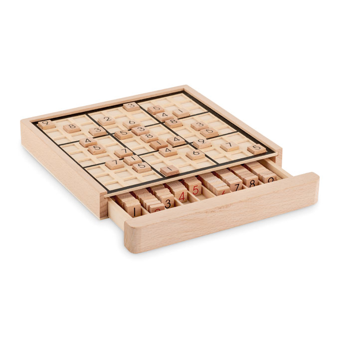 Wooden sudoku board game - SUDOKU - wood
