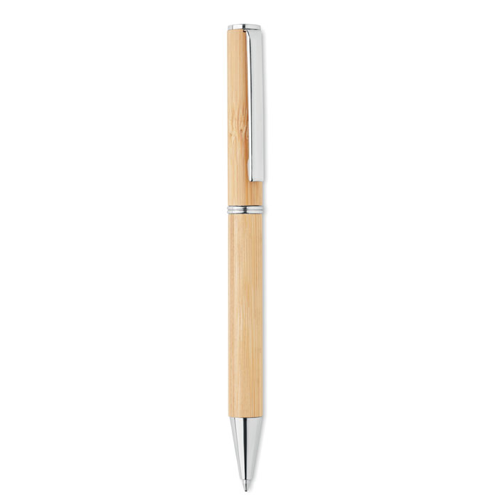 Bamboo twist type ball pen - NAIRA - wood