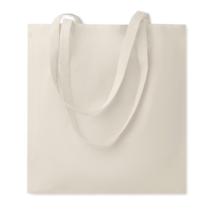 Organic cotton shopping bag EU - TURA - beige
