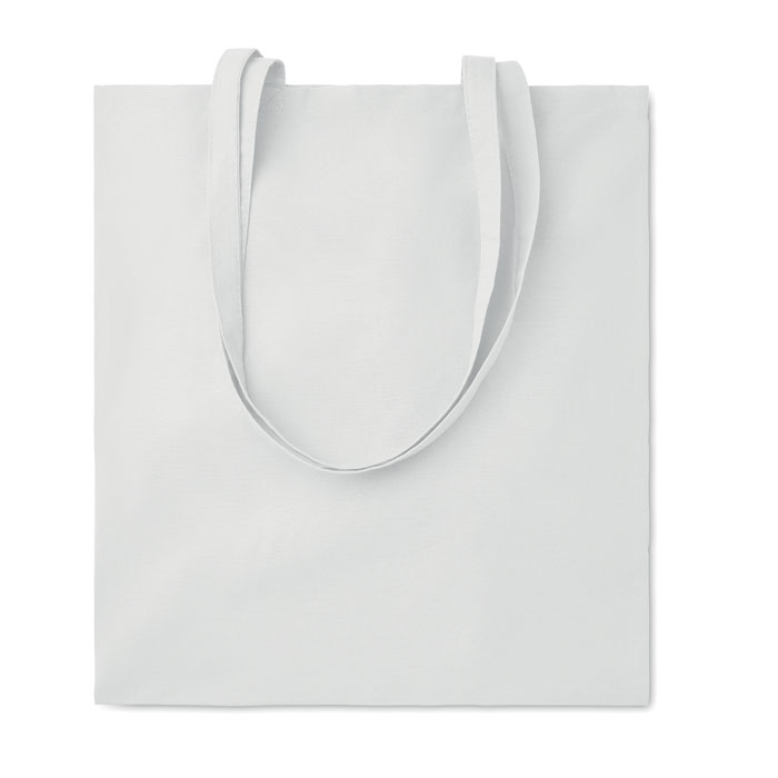 Organic cotton shopping bag EU - TURA COLOUR - white