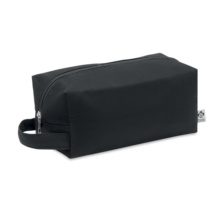 Plátěná kosmetická taška 220g - BIA - čierna