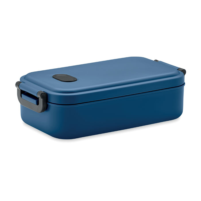 Recycled PP Lunch box 800 ml - INDUS - blue