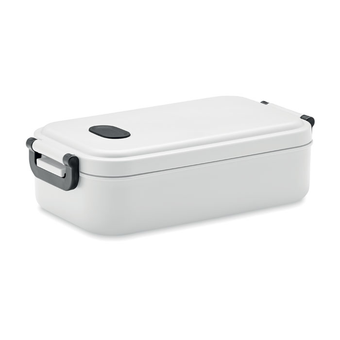 Lunchbox recyceltes PP 800 ml - INDUS - Weiß 