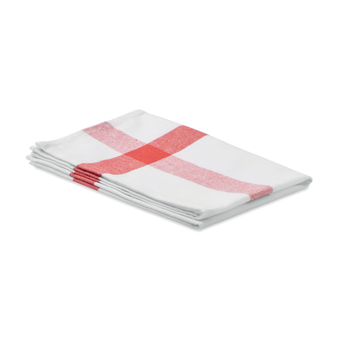 Recycled fabric kitchen towel - KITCH - red