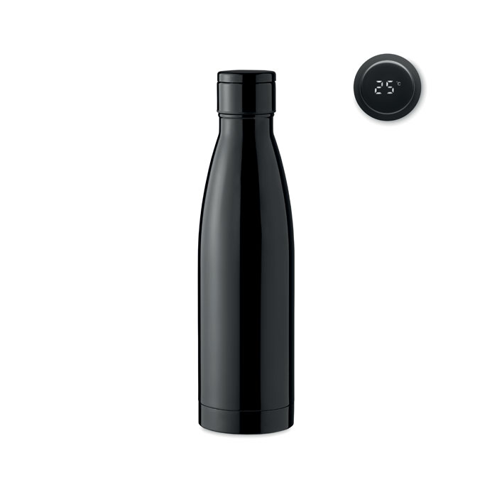 Isolierflasche 500ml mit C° - BELO LUX - schwarz