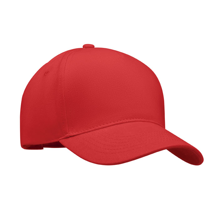 5 panel baseball cap - SINGA - red