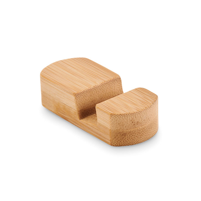 Mini bamboo phone stand - POY - wood