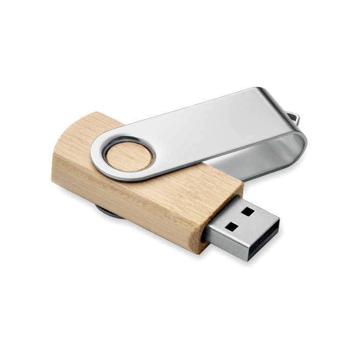 Techmate bamboo USB 16GB -  - wood