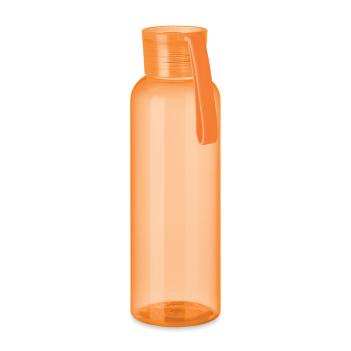 Tritan bottle and hanger 500ml - INDI - transparent orange