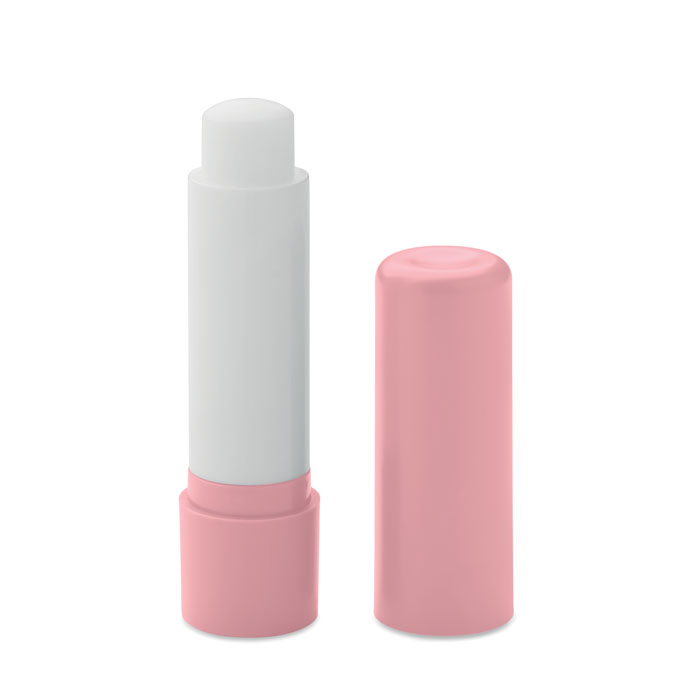 Vegan lip balm in recycled ABS - VEGAN GLOSS - pink