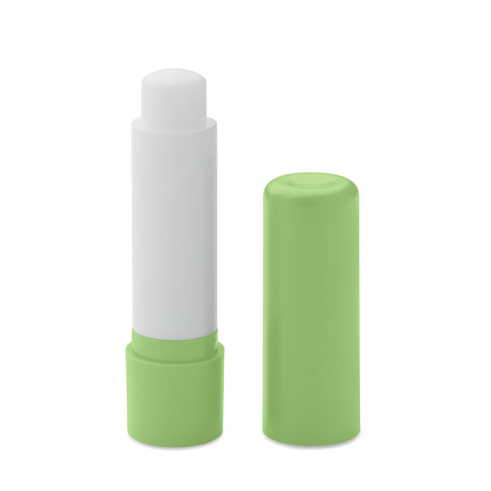 Vegan lip balm in recycled ABS - VEGAN GLOSS - lime