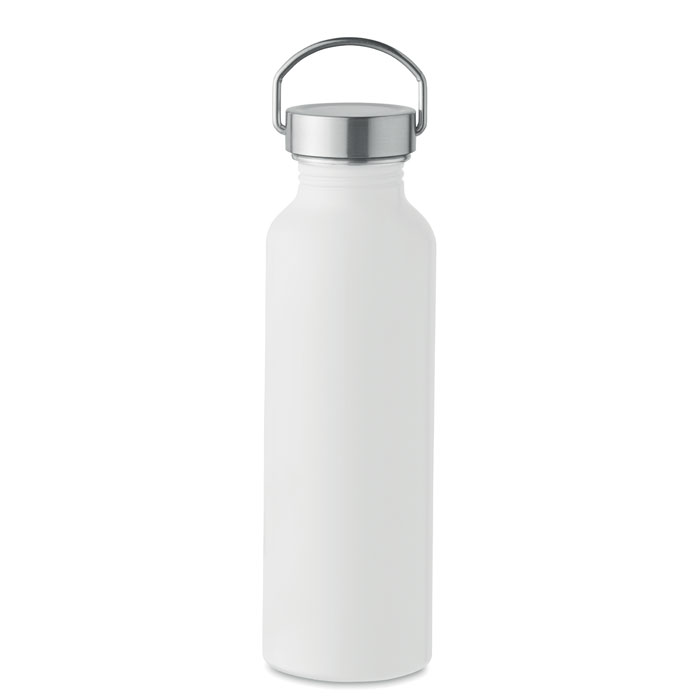 Recycled aluminium bottle 500ml - ALBO - white