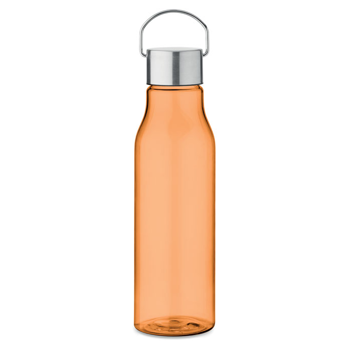 RPET bottle with PP lid 600 ml - VERNAL - transparent orange