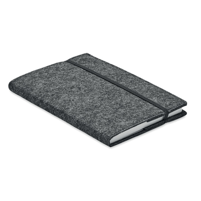 A4 conference folder in RPET - FELTNOTE - stone grey