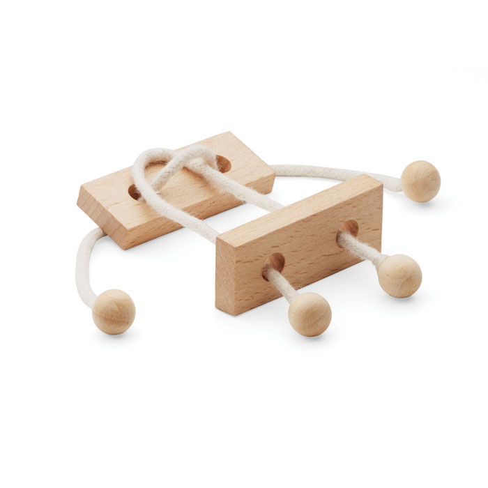 Wooden brain teaser rectangle - NEURONA - wood