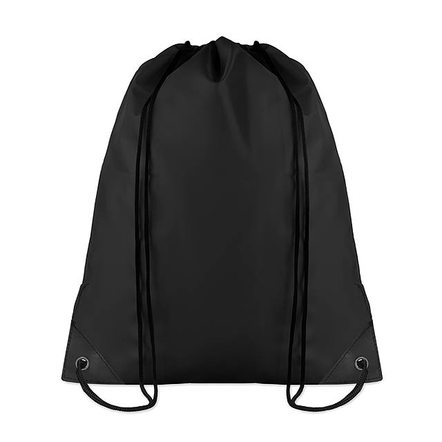 190T polyester backpack - black