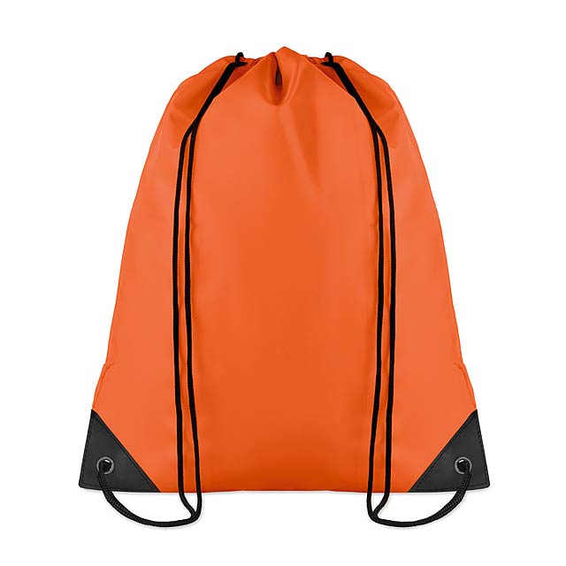190T polyester backpack - orange
