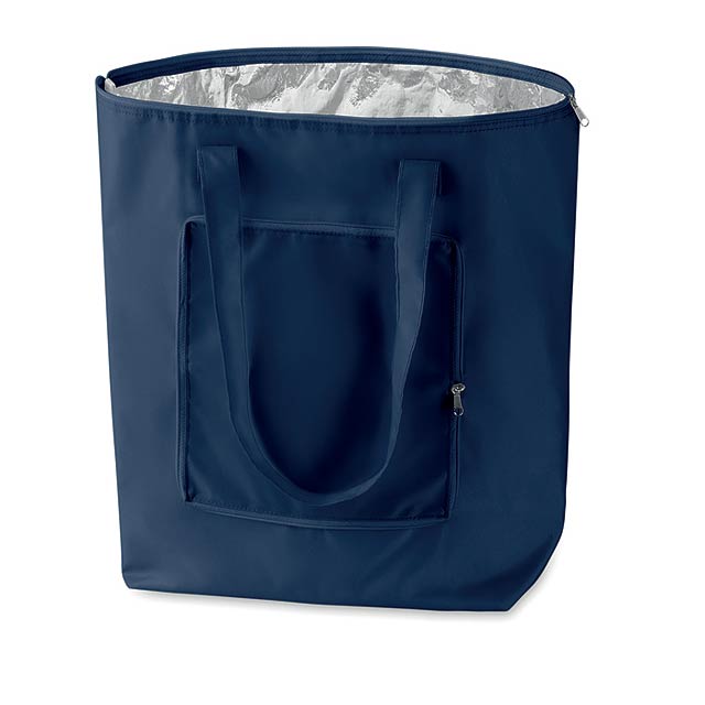 Foldable cooler shopping bag   MO7214-04 - blue
