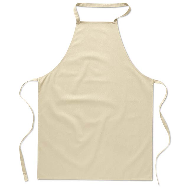 Kitchen apron in cotton MO7251-13 - beige
