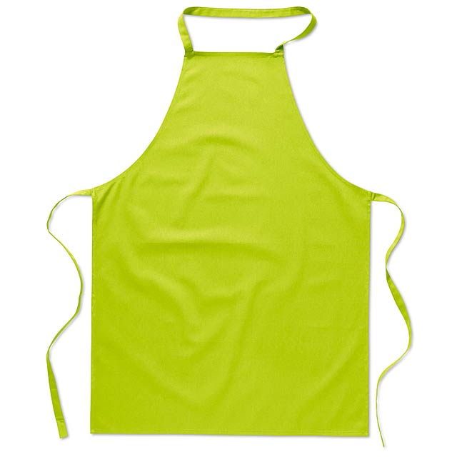 Kitchen apron in cotton MO7251-48 - lime