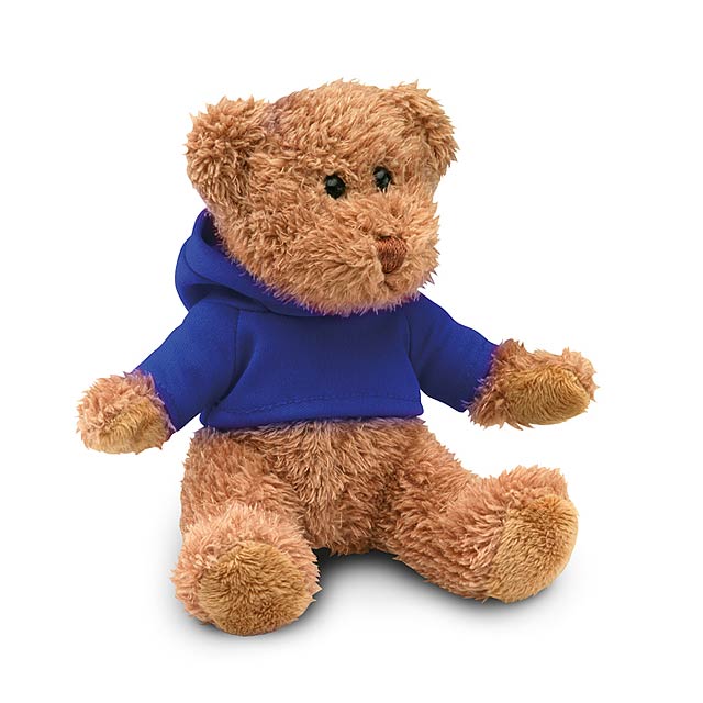 Teddy bear plus with T shirt - blue