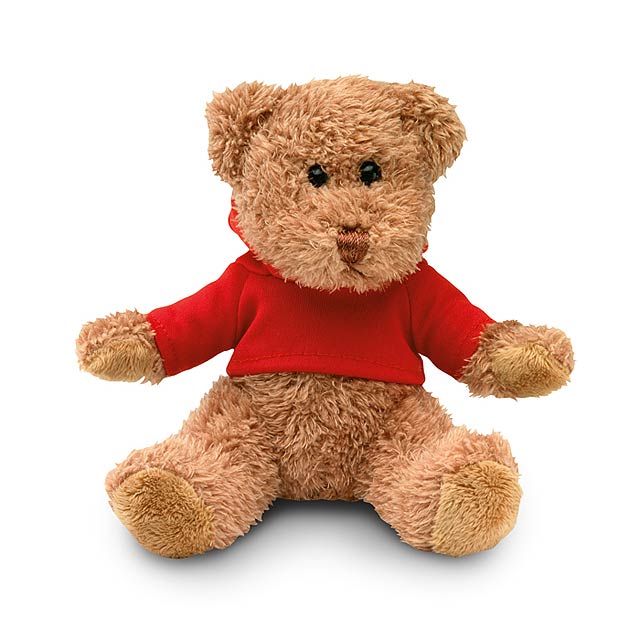 Teddy bear plus with T shirt - red