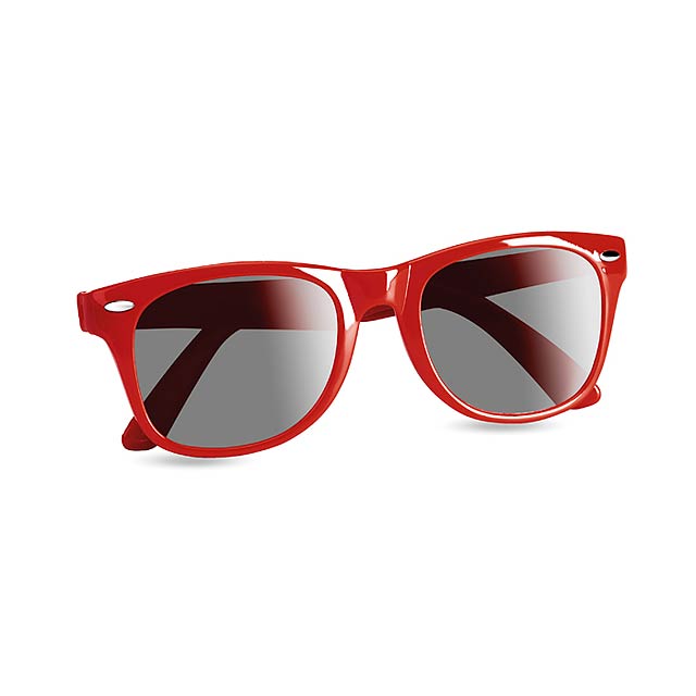 Sunglasses with UV protection - red