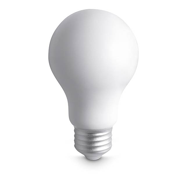 Antistress PU bulb  - white
