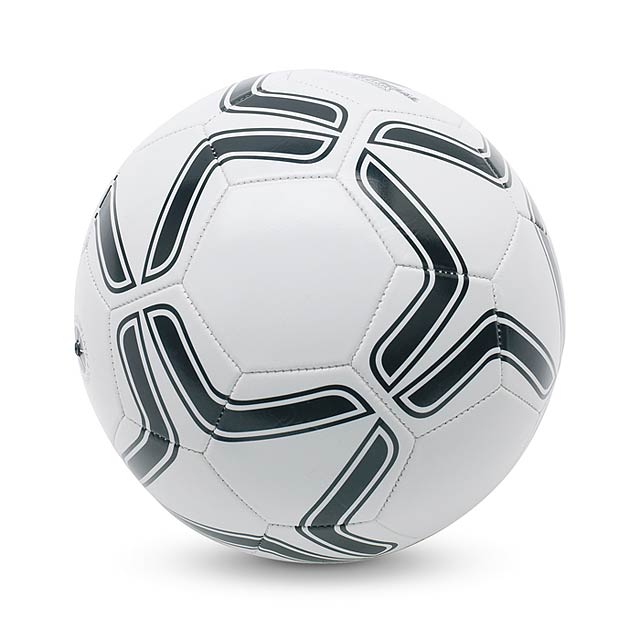 Soccer Ball in PVC - Weiß/Schwarz