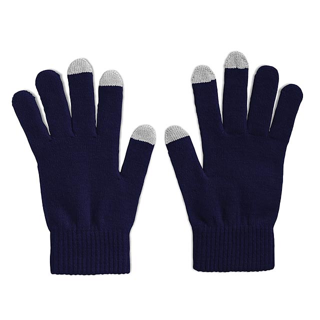 Tactile gloves for smartphones MO7947-04 - blue