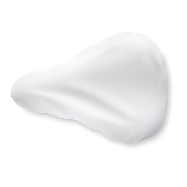 PVC saddle cover  - white
