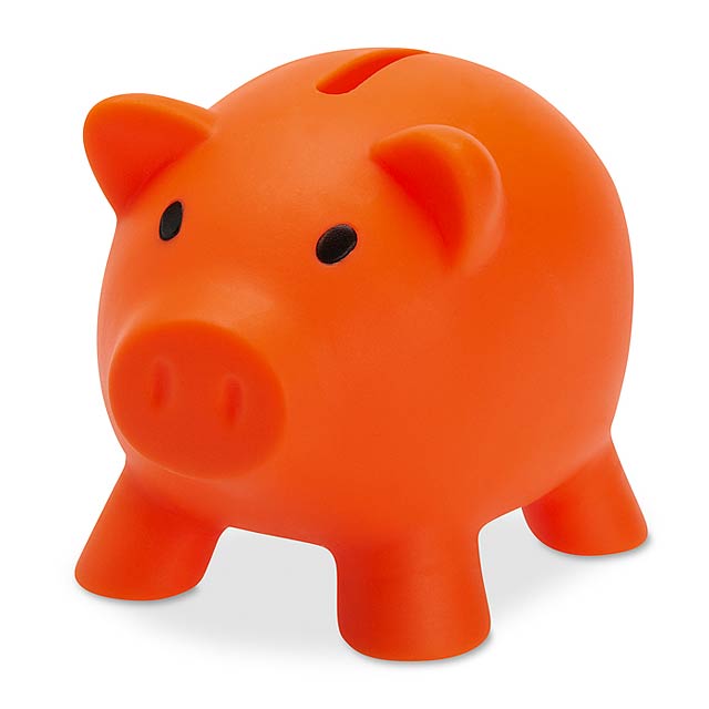 Piggy bank MO8132-10 - orange