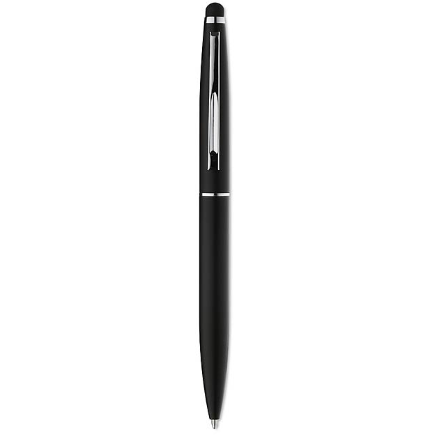 Twist type pen w stylus top MO8211-03 - black