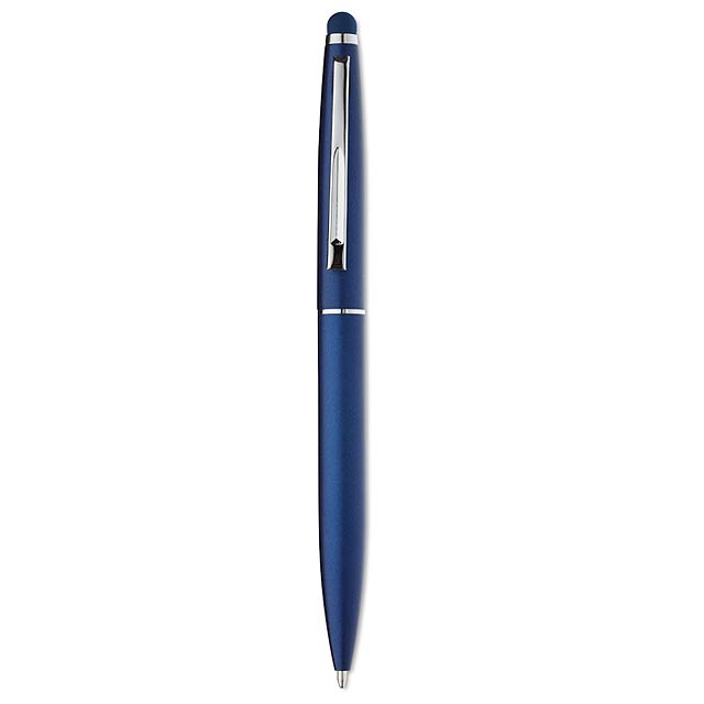 Twist type pen w stylus top MO8211-04 - blue