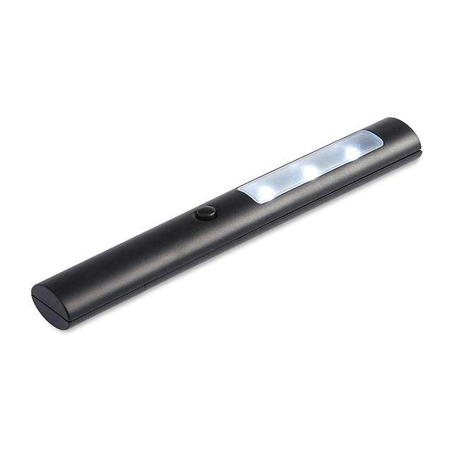 3 LED torch with magnet MO8225-03 - black