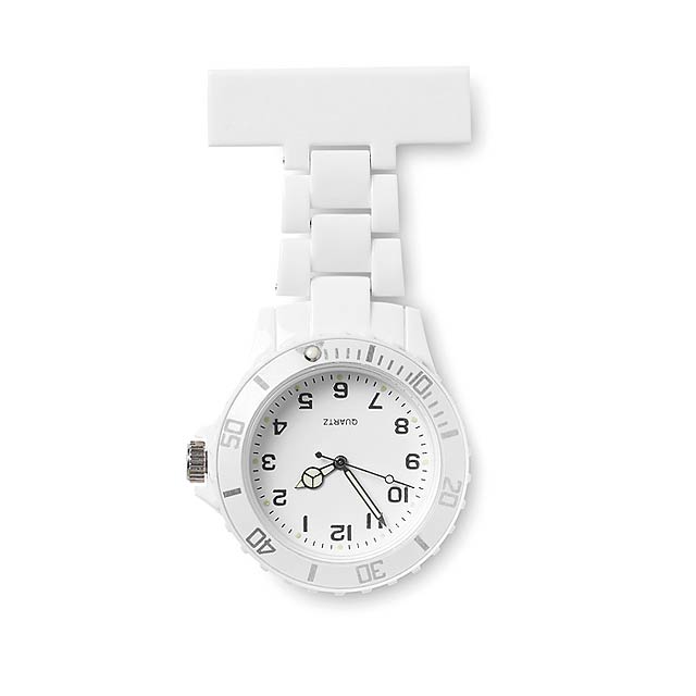 analogické hodinky - biela