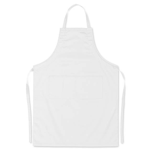 Adjustable apron  - white