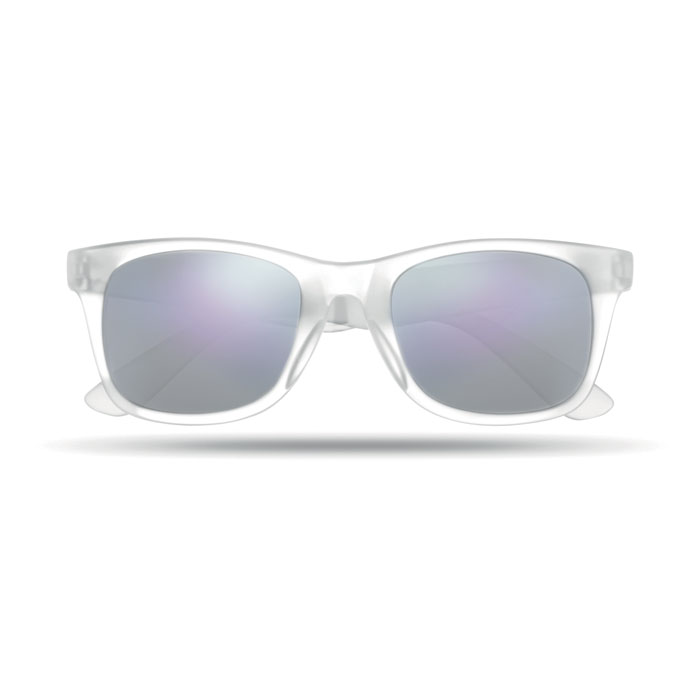 Sunglasses with mirrored lense - Transparente