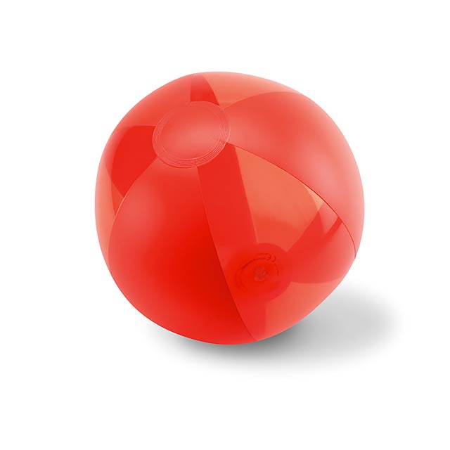 Nafukovací plážový míč - AQUATIME - červená
