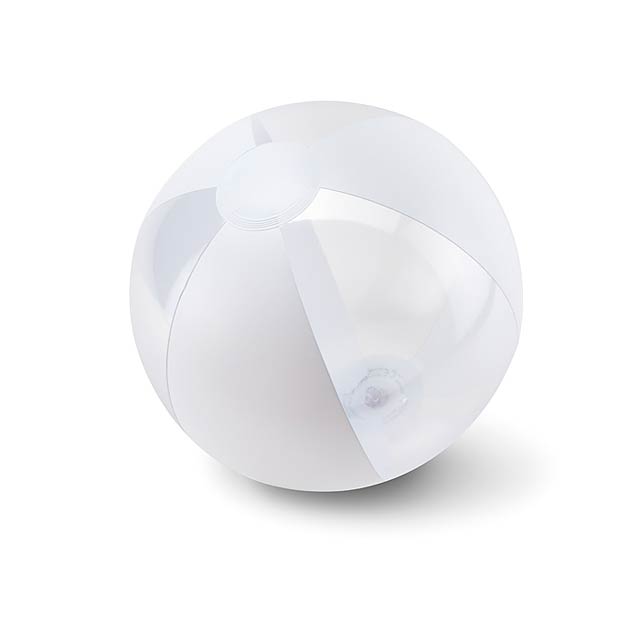 Inflatable beach ball  - white