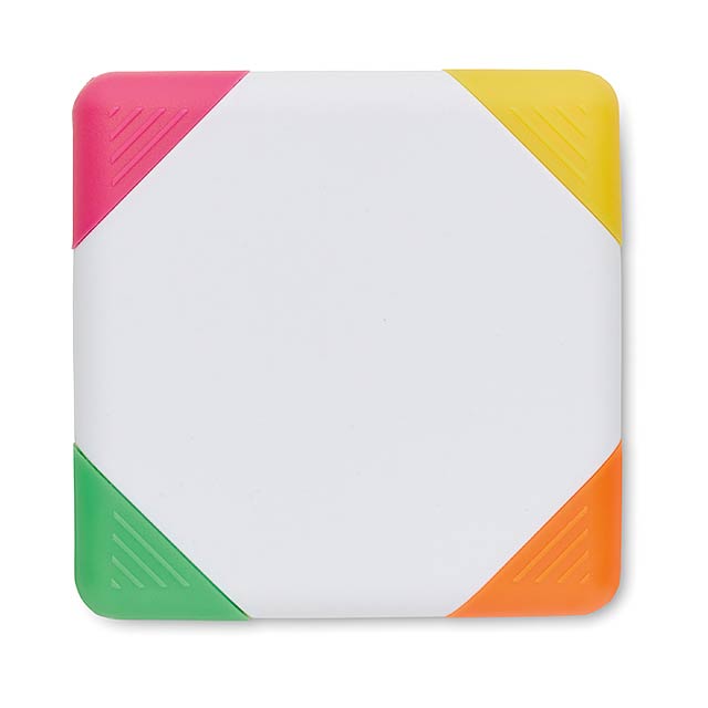 Square shaped highlighter  - white